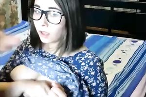 My GF is one brainy babe with big milk shakes who knows how to give a great BJ