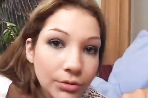 Sexy and excited floozy with valuable body licks the balls