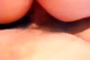 Palatable long haired playgirl rides me and later swallows my cum in pov