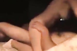 Torrid French neighbor riding my dick in a cowgirl position