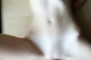 My skinny sweaty acquires her pink cunt nailed in POV