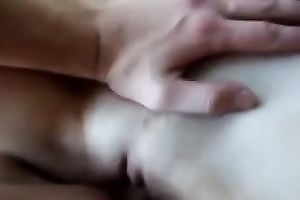 My skinny sweaty acquires her pink cunt nailed in POV