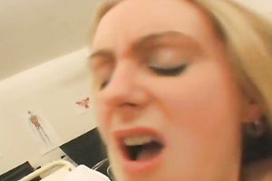 Liza gets her cookie licked and screwed in a hospital ward