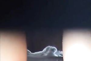 Horny and slutty wench with admirable body shows me her twat