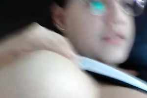 Delicious Caucasian honey shows her moist jugs on web camera