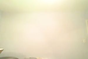 Busty and bootylicious dark slut receives to play with her wet crack