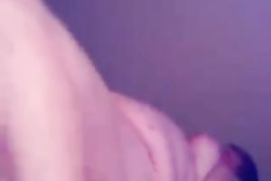 Here is my boring and plump girlfriend masturbating and filming herself