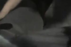 My extremely kinky girlfriend gives me a sloppy blow job