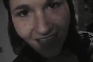 My extremely kinky girlfriend gives me a sloppy blow job