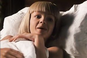 Lucky aged guy bonks hawt and breasty petite blond black cock sluts