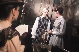 Lucky aged guy bonks hawt and breasty petite blond black cock sluts