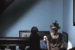 Lucky aged guy bonks hawt and breasty petite blond black cock sluts