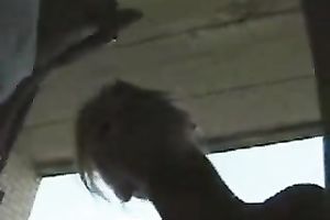 Beautiful and breasty non-professional blondie getting her merited facial