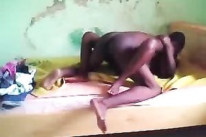 Nailing my African lengthy legged chick onmy home episode