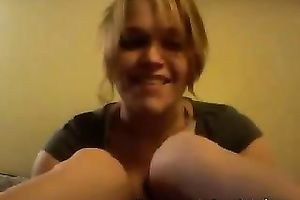 Zealous bulky cam legal age teenager pokes her asshole with vibrator