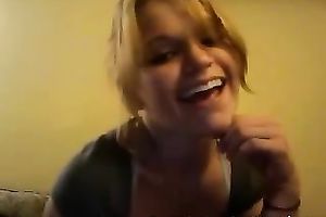 Zealous bulky cam legal age teenager pokes her asshole with vibrator