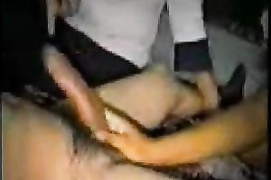 Chunky Mexican tramp works on my hairy dick with her face hole