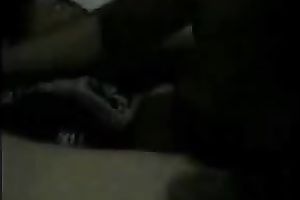 Chunky Mexican tramp works on my hairy dick with her face hole