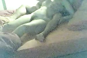 Filthy aged woman masturbating leaning over me