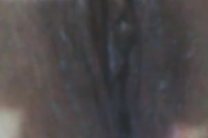 Juicy and hot Latina honey shoving her cunt with sex-toy on webcam with me