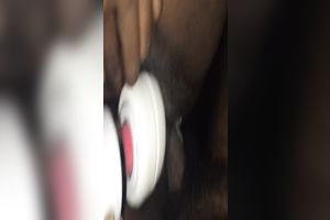 Hungry dark fur pie was in need of a proper stimulation with vibe