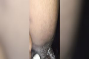 Hungry dark fur pie was in need of a proper stimulation with vibe