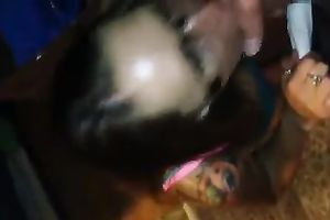 Lusty nerdy amateur wife opens her face hole to be fed with adorable gooey jism