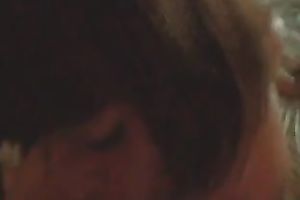 She was impressed with my pecker and tried to drink it