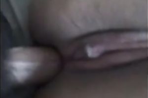 Drilling my girl's constricted arse gap in a missionary position at 1st time