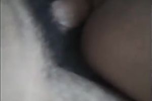 Drilling my girl's constricted arse gap in a missionary position at 1st time