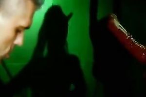 Depraved women in leather lingerie's receives drilled in wet crack and in their throats