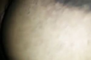 My buddy polishes his wife's a bit unshaved soaked coochie at night