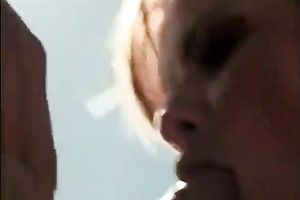 Big tittied bitch got her slit reamed hard