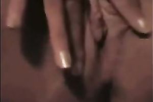 Mesmerizing juvenile Desi hottie filmed bare on her daybed