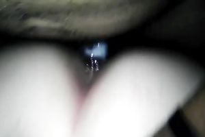 Fat and sloppy dark wang permeates hungry cookie of bootyful white hoe