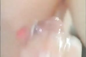 Retro homemade movie scene of my granddad receiving a orall-service and cook jerking