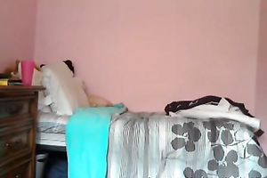 Sexy legal age teenager films herself whilst taking a shower full nude