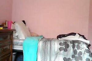 Sexy legal age teenager films herself whilst taking a shower full nude