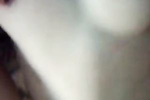 Here is my hirsute miniature Asian girlfriend drilled in missionary pose