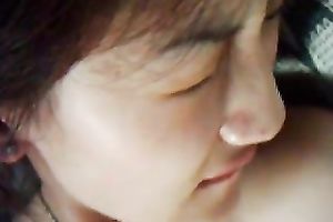 Here is my hirsute miniature Asian girlfriend drilled in missionary pose