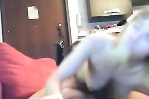 Extremely pale dilettante blond haired blowlerina of my buddy can't live without hard fuck