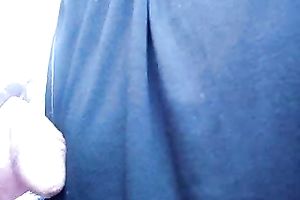 Rubbing my jock over the stranger girl's arm standing in the centre of the crowd