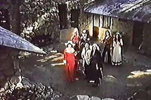 Devilishly spoiled wench is engulfing on her lover's schlong like eager