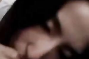 Awesome sex tape of dilettante Japanese pair having oral joy