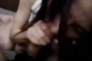 Awesome sex tape of dilettante Japanese pair having oral joy