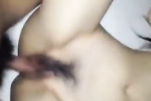 Asian wife gives head previous to I fuck her hard missionary style