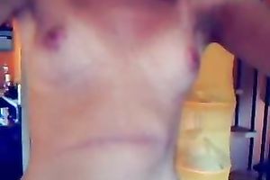 Redhead legal age teenager suburb girl teases me with her curves on camera