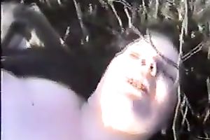 My raven-haired legal age teenager sucks my jock outdoors and acquires screwed with sex tool