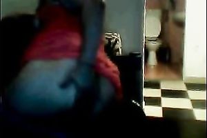 Ardent lengthy haired brunette hair pale webcam wench in red underware nude large bumpers