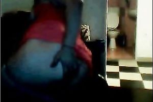 Ardent lengthy haired brunette hair pale webcam wench in red underware nude large bumpers